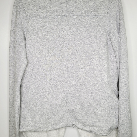 Gaiam gray Sherpa lined oversized yoga wrap cardigan with pockets - Picture 8 of 12